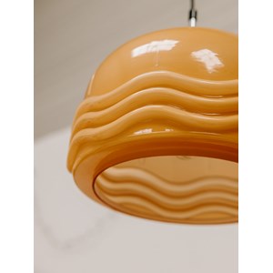 Grande suspension en opaline n°172