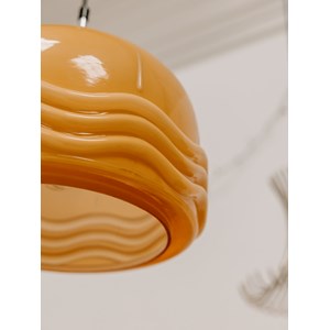 Grande suspension en opaline n°172