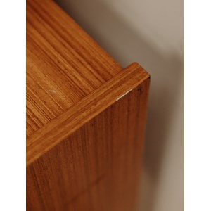 Yvan, le bureau en chêne et métal n°453