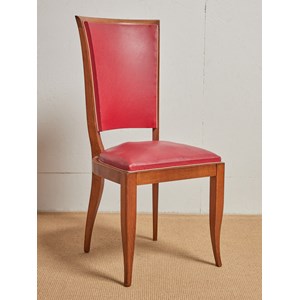 Alma, le lot de 6 chaises en skaï n°1080