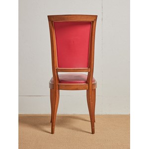 Alma, le lot de 6 chaises en skaï n°1080