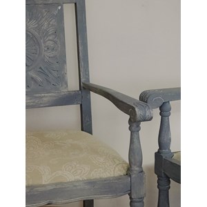 Paire de fauteuils en bois n°616