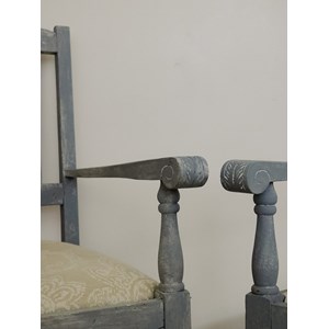 Paire de fauteuils en bois n°616