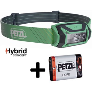 Lampe frontale petzl tikka core verte