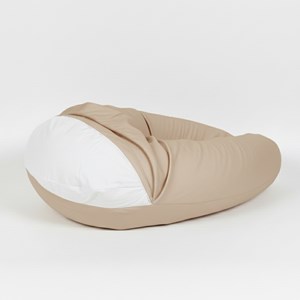 Housse pour coussin de grossesse Beige