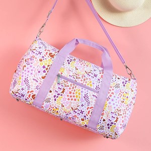 Sac de voyage fleurs du jardin