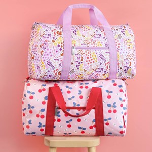 Sac de voyage fleurs du jardin