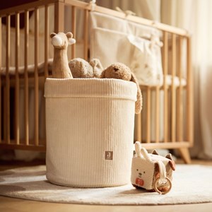 Panier de rangement cloudy rib oatmeal (35 x 30 cm)