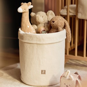 Panier de rangement cloudy rib oatmeal (35 x 30 cm)
