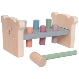 Jeu de marteau en bois teddy