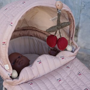 Landau pour poupée cherry blush