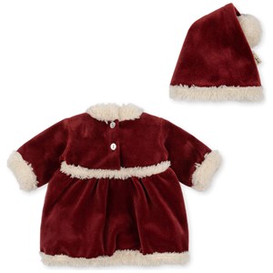 Robe de noël pour poupée