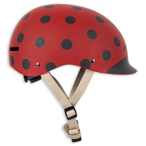 Casque de vélo pour enfant coccinelle (51-55 cm)