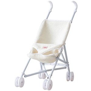 Poussette pour poupée sherpa
