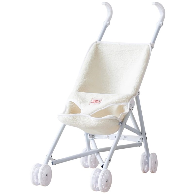 Poussette pour poupée sherpa