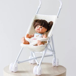 Poussette pour poupée sherpa