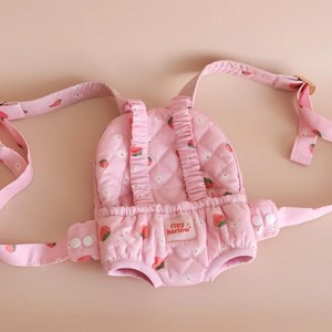 Porte bébé pour poupée fraise