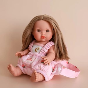 Porte bébé pour poupée fraise