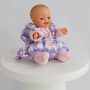Porte bébé pour poupée cerise
