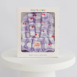 Porte bébé pour poupée cerise