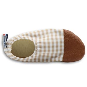 Chaussons tout-terrain les petits vichys (pointures 21-23)