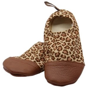 Chaussons tout-terrain les petits léon léopard (pointures 18-20)