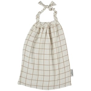 Serviette de cantine gaze grands carreaux