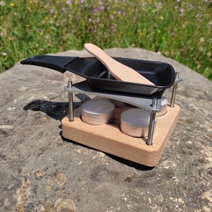 Appareil à raclette à la bougie