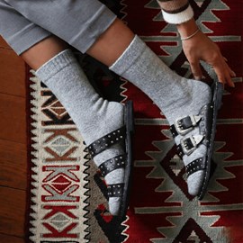 Chaussettes en laine mérinos