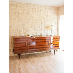 Grande enfilade en bois laqué n°353