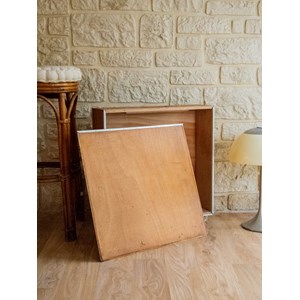 Valise roulante en bois n°209