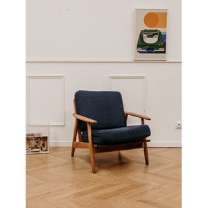Fauteuil scandinave en bois n°714