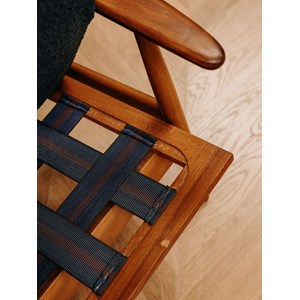 Fauteuil scandinave en bois n°714