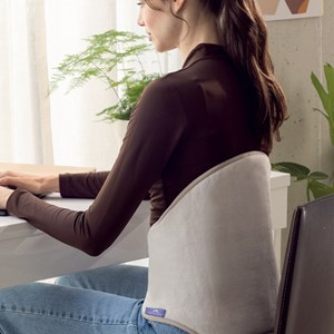 Dreamland coussin chauffant dorsal avec doublure respirante - beige