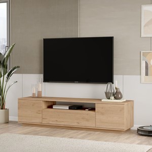 Tyro meuble tv bois 180cm