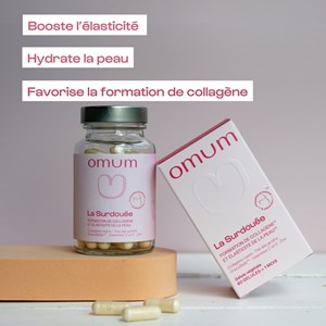 Soin anti vergetures grossesse - coffret solution vergetures - omum