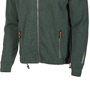 Ivanhoe gilet hadar full zip vert L