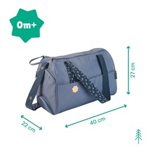 Sac à langer pocketsyle bleu