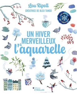 Un hiver merveilleux a l'aquarelle