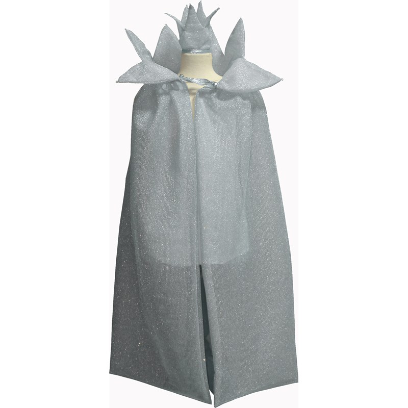 Cape argent à pointes