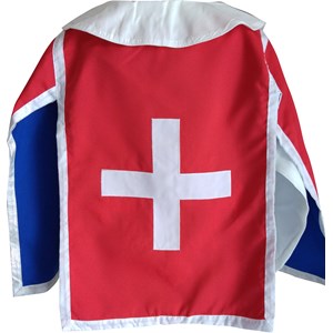 Cape de mousquetaire réversible seule 7-10 ans