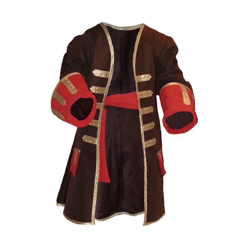 Veste et ceinture de pirate ou gentilhomme 4-7 ans