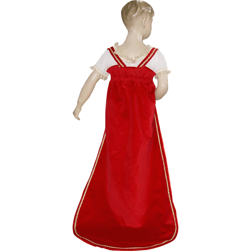 Pouce Et Compagnie - Traîne velours 4-6 ans