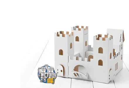 Château fort et 2 figurines