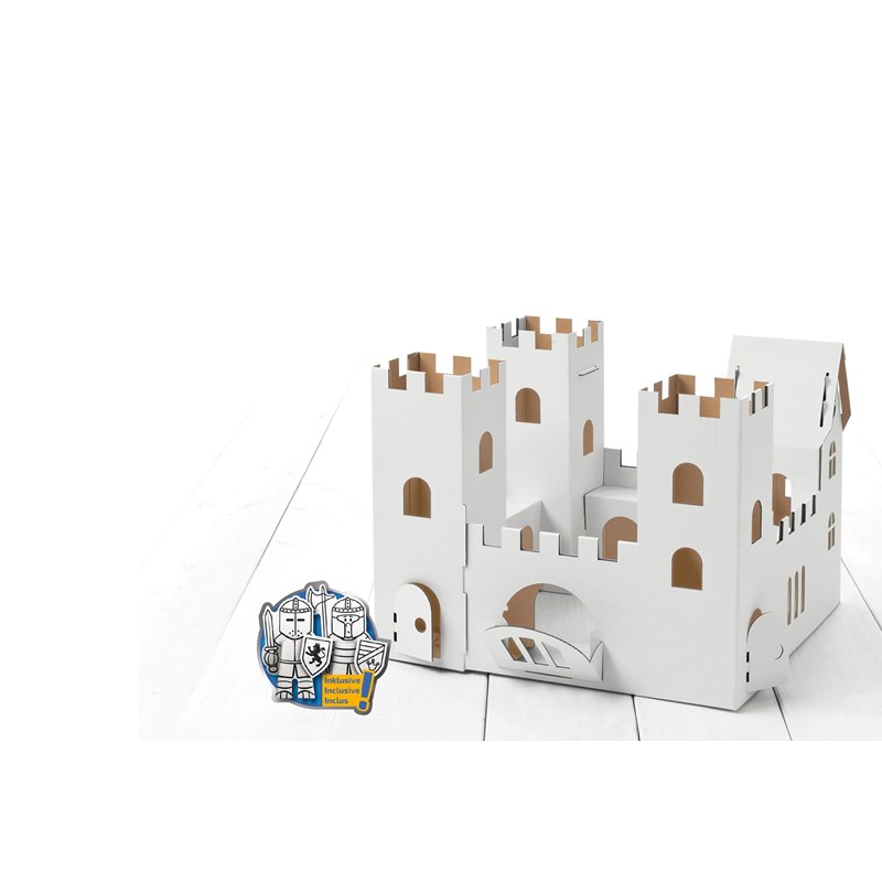 Château fort et 2 figurines