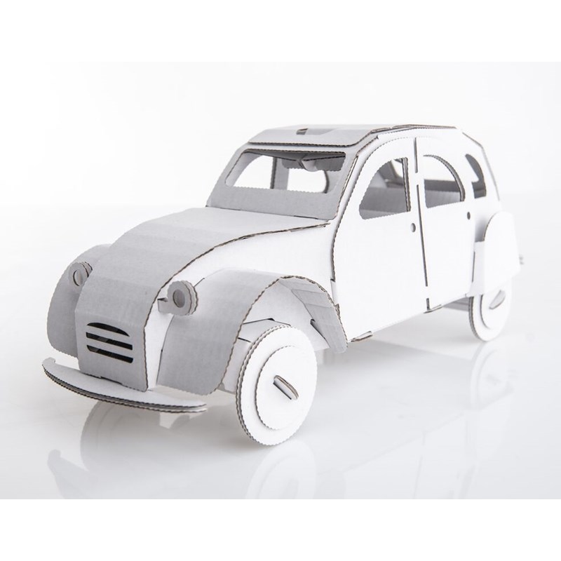 2 cv carton blanc