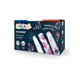 Boite ma craie en pâte à modeler  &nbsp; pour écrire sur les trottoirs !