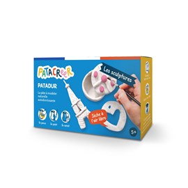 Boite mes sculptures de 2x80g de pâte à modeler autodurcissante