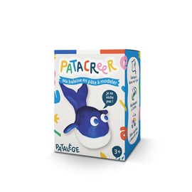 Kit à fabriquer ma baleine en pâte à modeler