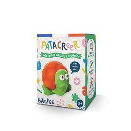 Kit à fabriquer ma tortue en pâte à modeler